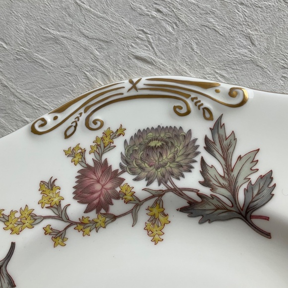 Wedgwood Bone China Lichfield Pattern Square Cake Serving Plate Vintage 1960… - Picture 6 of 9